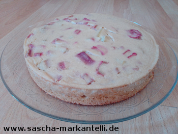 Rhabarber-Ksekuchen